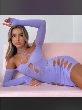 Poster Girl Cutout Bodycon Dress